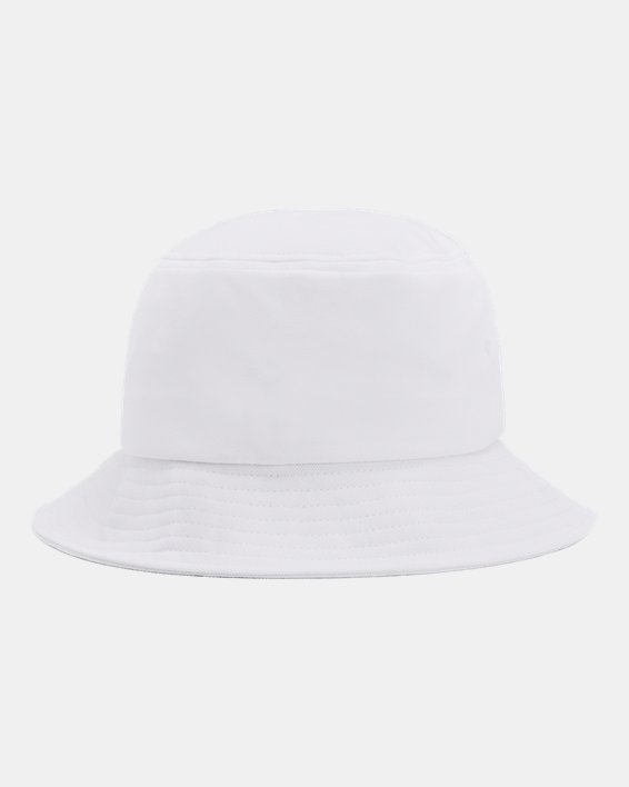 Women's UA Blitzing Bucket Hat, White, pdpMainDesktop image number 1